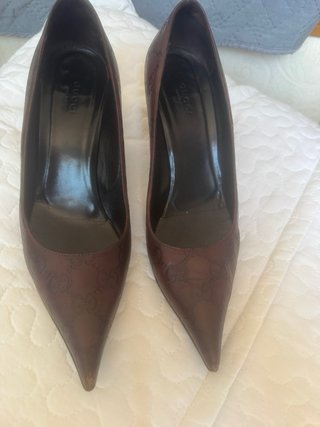 Scarpe col tacco Gucci marroni
