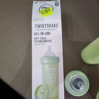2 Biberones Twistshake 260ml Verde