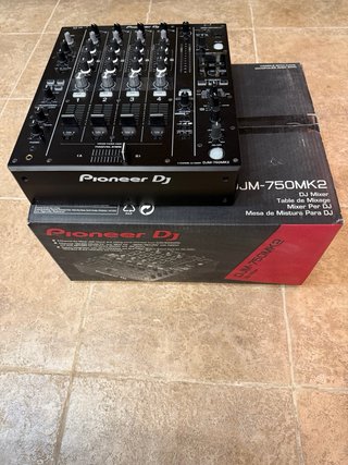 Pioneer DJM-750MK2 Mezclador DJ 4 Canales