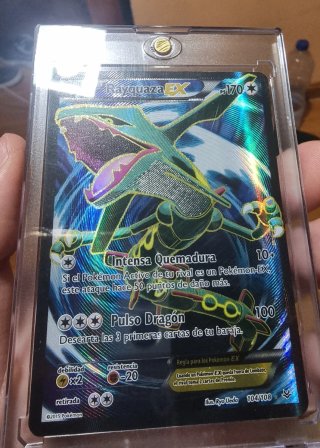 Carta Pokémon Rayquaza EX 104/108