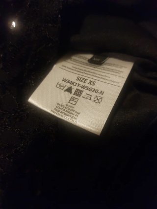 Vestido fiesta Guess lentejuelas negro