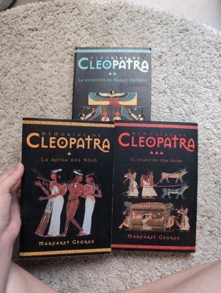 Lote libros de Cleopatra