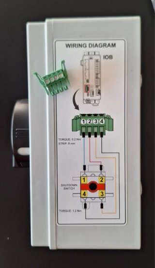Enphase SSD Interruptor Parada de emergencia Solar