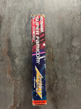 Axelay Konami Super Nintendo SNES