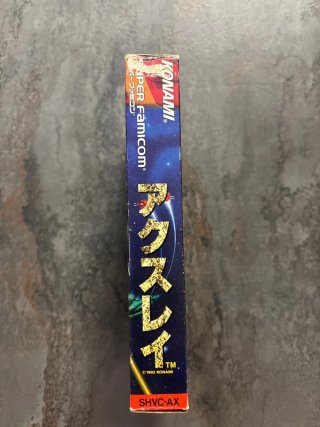 Axelay Konami Super Nintendo SNES