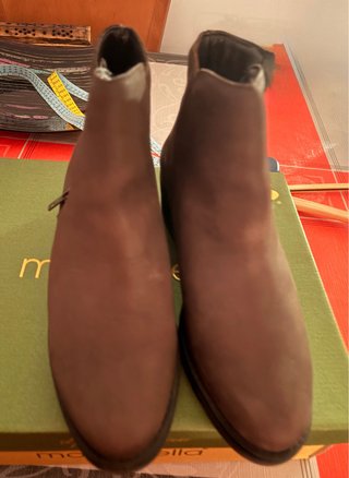 Botines ante mujer marrones