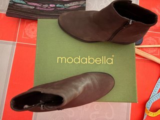 Botines ante mujer marrones