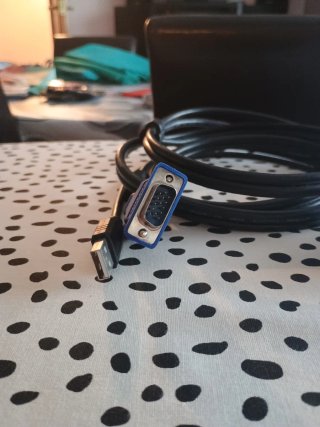 Cable VGA con USB y Cable Impresora