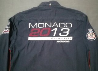 Camisa McGregor Monaco Grand Prix 2013. Talla S
