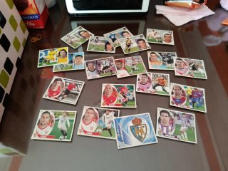 Lote cromos fútbol Panini