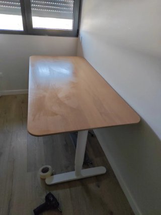 Escritorio eléctrico Elevable Bekant 160x80cm