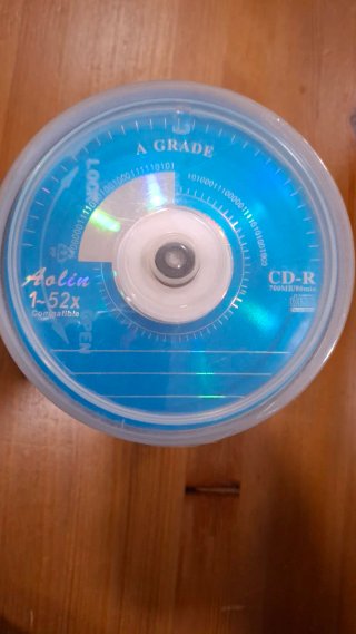 Pack 100 CDs Grabables