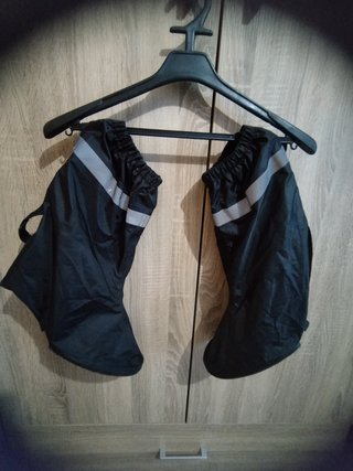 Mono de agua para moto usado una sola vez
