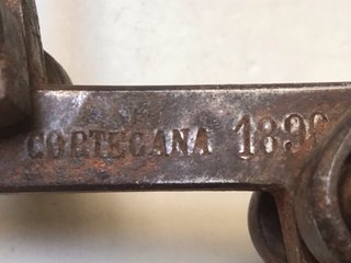BALANZA ROMANA DE HIERRO DE 1899