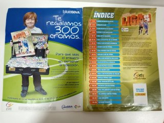 Álbum Cromos Liga Española 08-09
