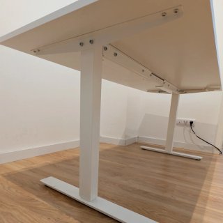 Escritorio Elevable IKEA Trotten Blanco