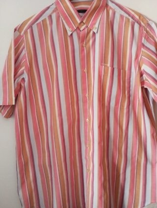Camisa Ungaro rayas manga corta