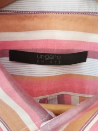 Camisa Ungaro rayas manga corta