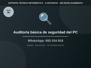Auditoría básica de seguridad del PC