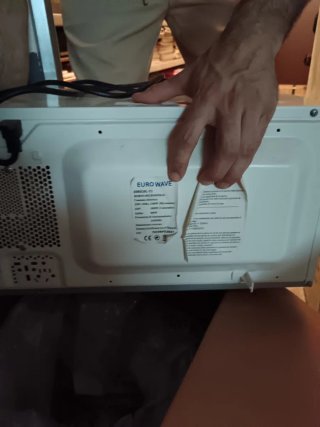 Microondas Eurowave con grill