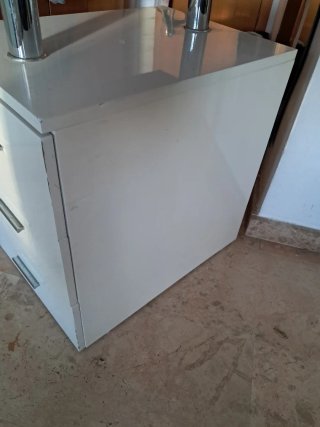 Escritorio blanco