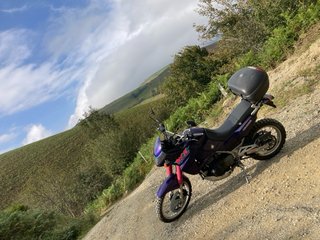 Kawasaki KLE 500 Morado 79000km itv hasta 2027 ene