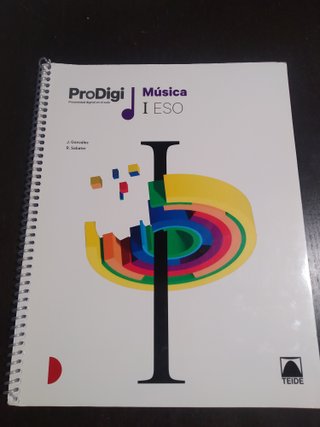 Libro Música 1º ESO Ed. Teide 2024