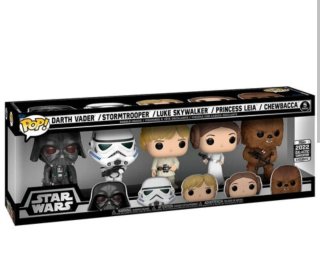 Set 5 Figuras POP Star Wars Classics