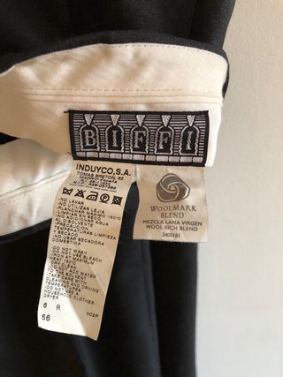 Traje Biffi Negro Hombre