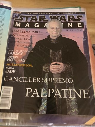 Comics editorial surco de la guerra de las galaxia