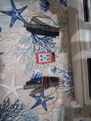 Tren Ibertren Caja Completa y 2 cambios de via