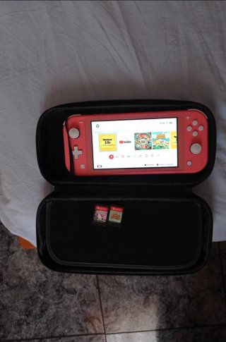 Nintendo Switch Lite Coral+Animal Crossing+Hello K