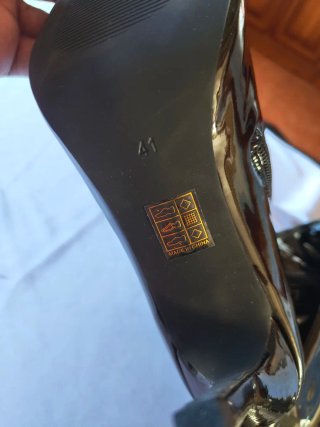 Botas para mujer altas de charol