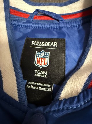 Chaqueta bomber NFL NY Giants Pull&Bear M