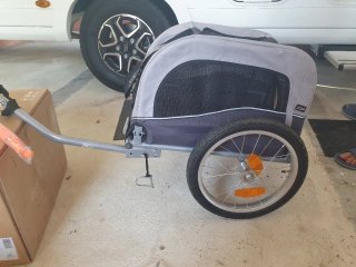Remolque bici mascotas perros medianos