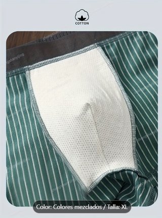 Pack 4 Calzoncillos de Algodón Talla XL