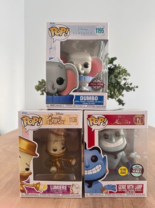 Pack 3 Funko Pop Disney Clásicos