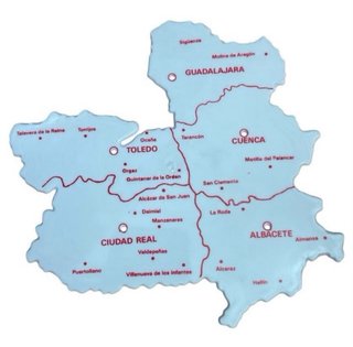 Plantillas de Geografía de Castilla-La Mancha