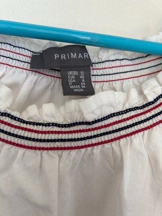 Camisa bordada Primark M