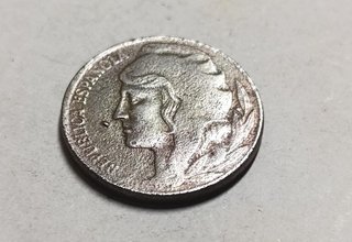 Moneda 5 céntimos 1937 República Española