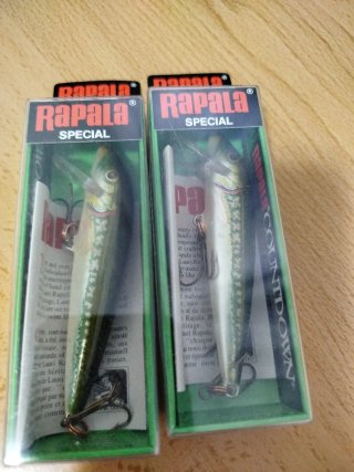 2 señuelos Rapala Countdown Special