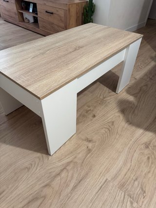 Mesa de centro elevable