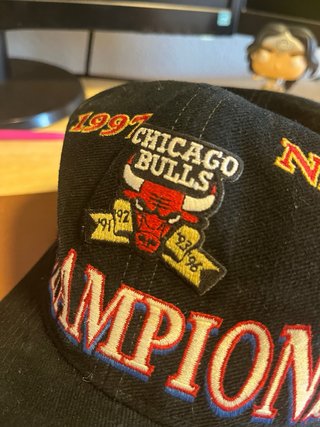 Gorra Chicago Bulls 1997 NBA Campeones