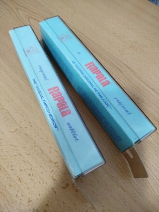 2 señuelos Rapala Sinking