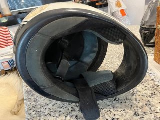 Casco integral AGV blanco