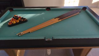 Mesa de billar americano Vintage