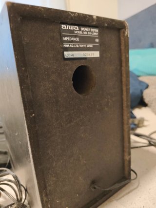 Aiwa Stereo con Altavoces