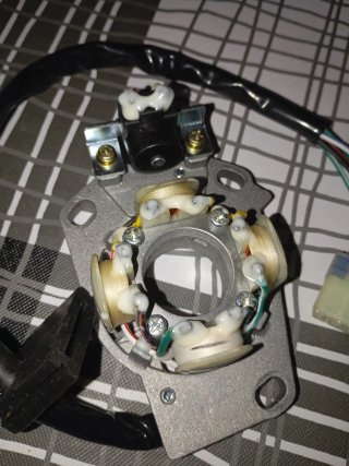 Estátor Magnético para Moto