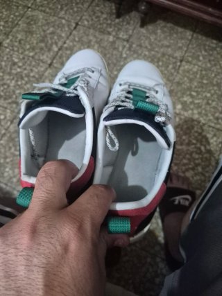 Zapatos Armani Exchange Blancos y Rojos originales