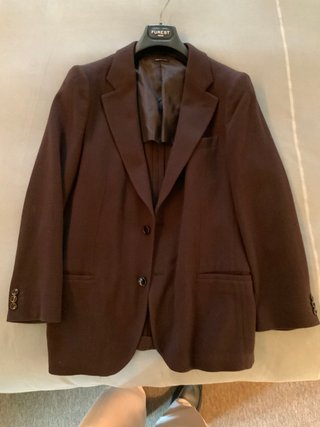 Americana de verano Giorgio Armani Marrón